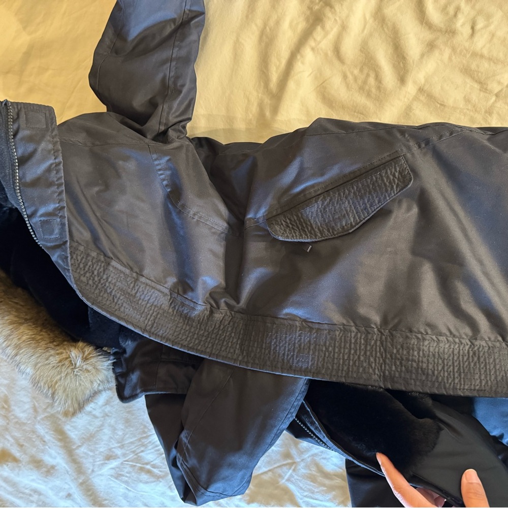 TNA Black Hooded Parka - Picture 7 of 7